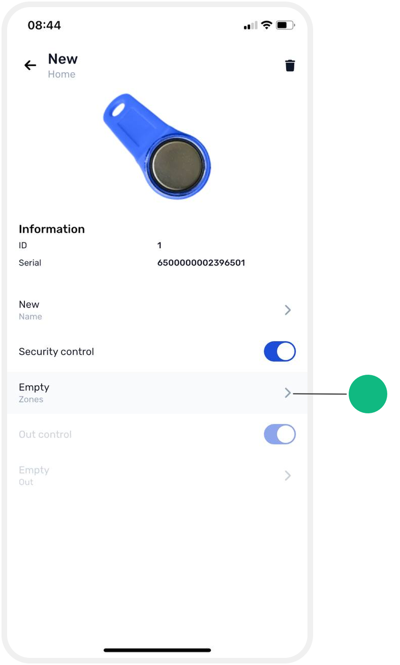 How to add a key to the system