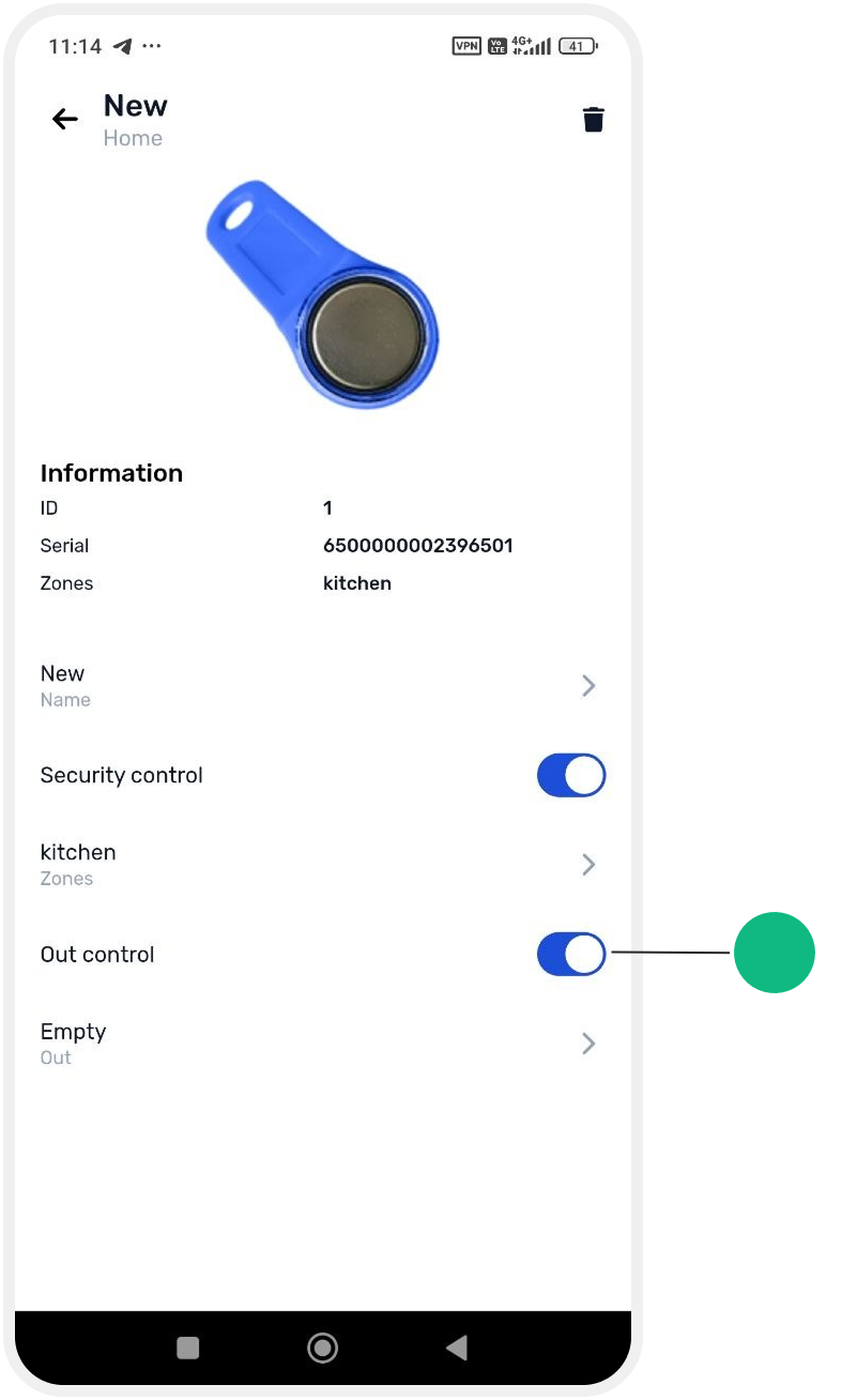 How to add a key to the system